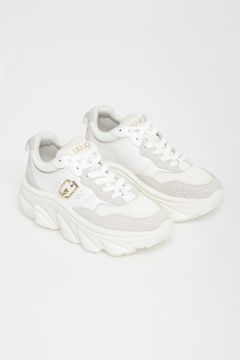 Sneakersy damskie skórzane LIU JO