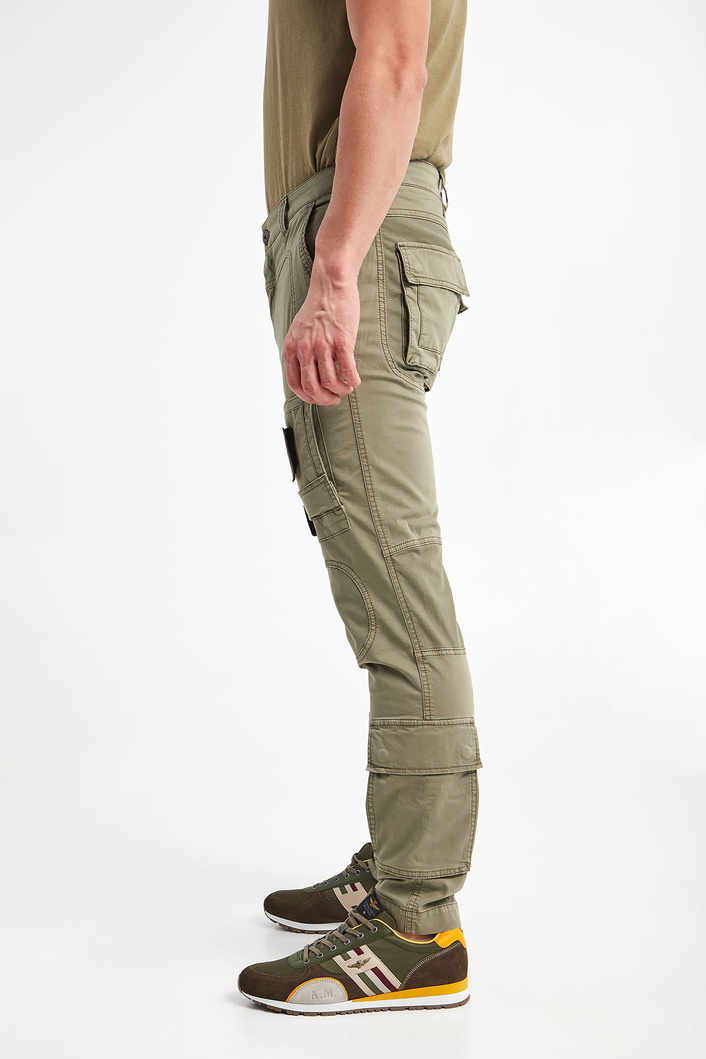 Spodnie Aeronautica Militare Khaki Regular Pa Ct