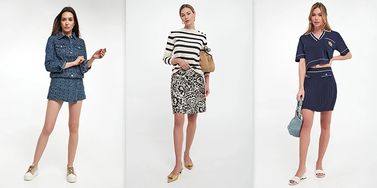 Lato modne spódnice MINI 2025