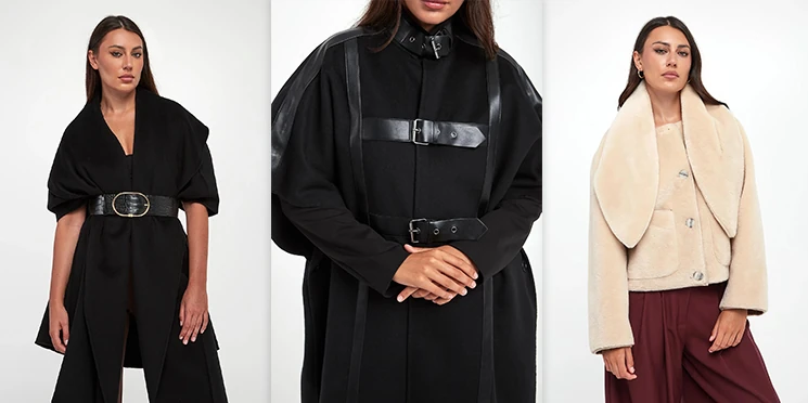 Ciepłe płaszcze damskie z ciekawymi detalami