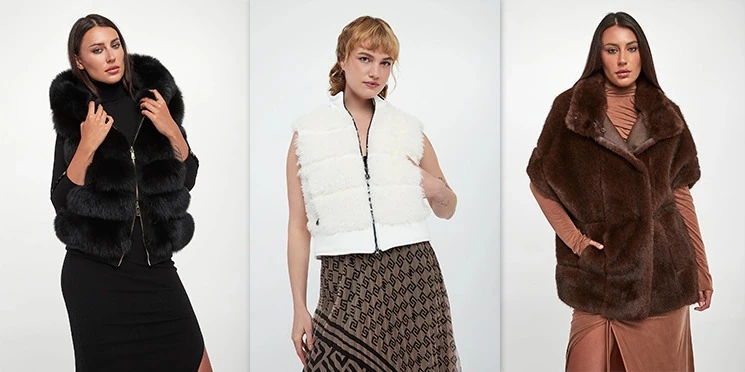 Futrzane kamizelki damskie – stylizacje