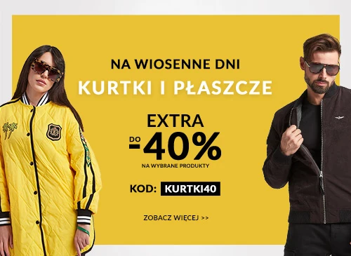 Wybrane Kurtki i Płaszcze EXTRA do -40%!