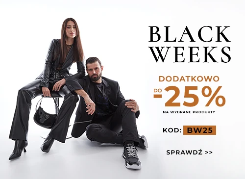 Dodatkowo do -25% | Kod: BW25