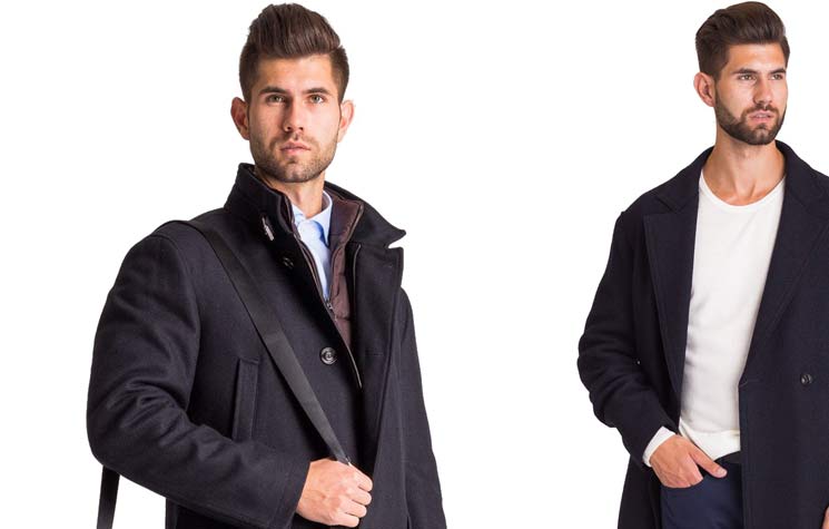 Modne płaszcze dla Niego