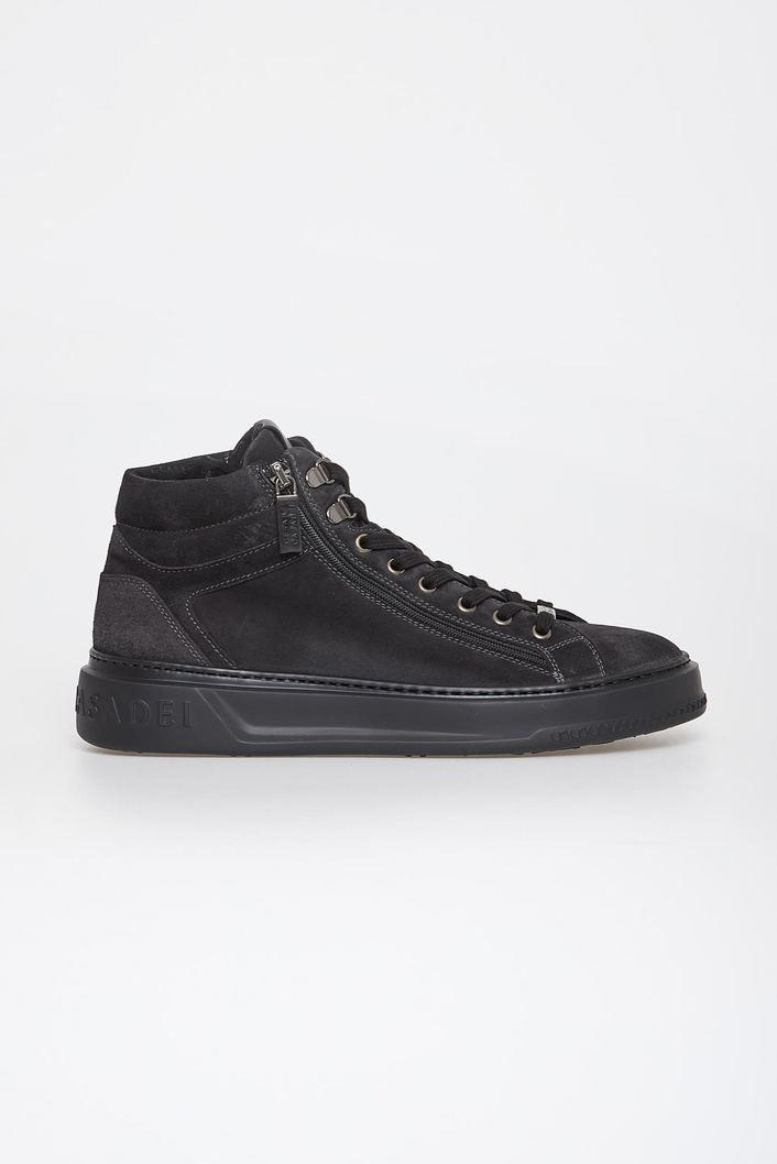 Sneakersy męskie zamszowe CESARE CASADEI
