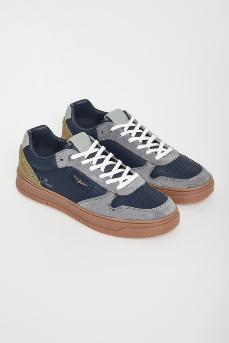 Sneakersy męskie zamszowe AERONAUTICA MILITARE