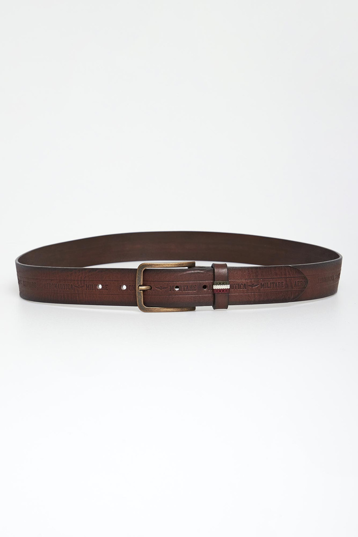 Pasek męski skórzany AERONAUTICA MILITARE