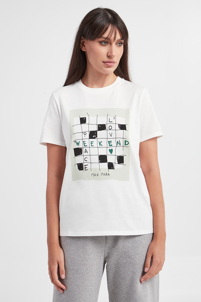 T-shirt damski Sante WEEKEND MAX MARA