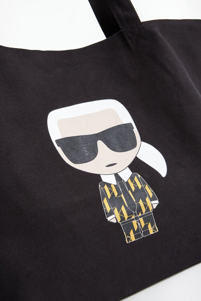 Torebka bawełniana KARL LAGERFELD