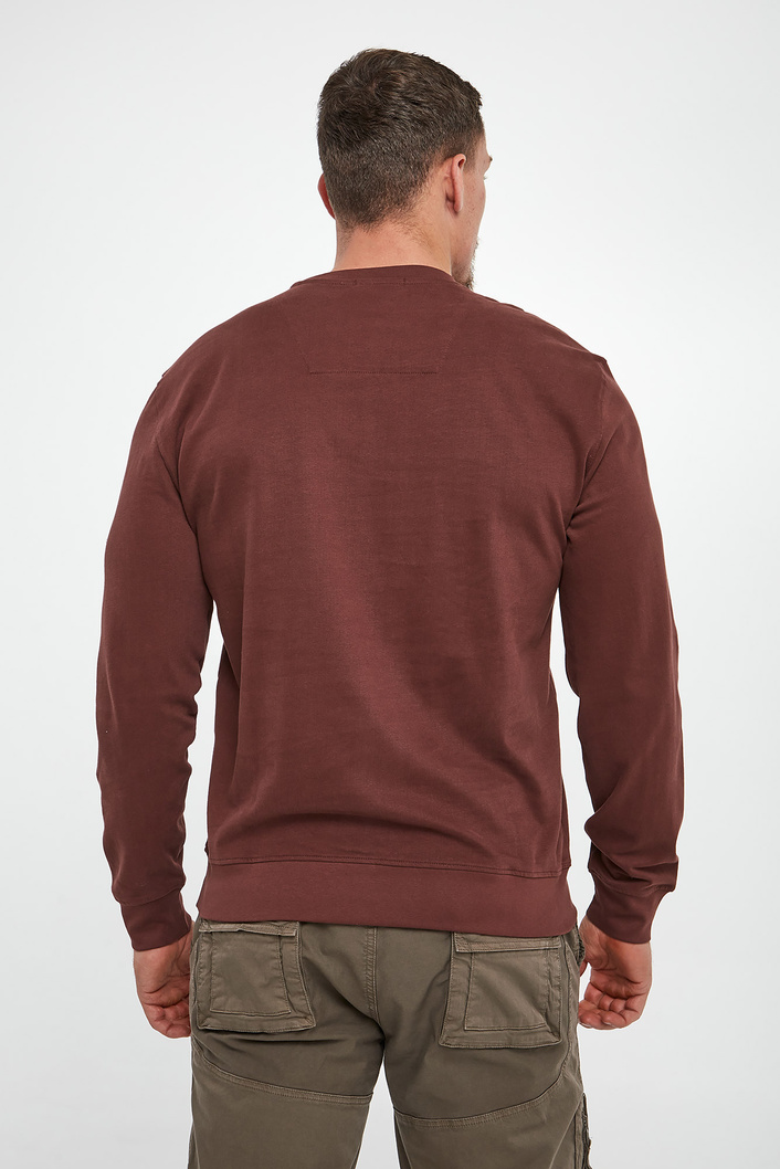 Longsleeve męski z logo AERONAUTICA MILITARE