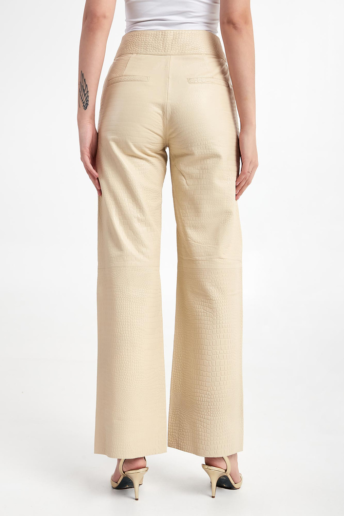 Spodnie damskie skórzane NOTES DU NORD