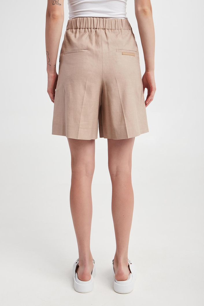 Spodenki damskie lniane Vistola MARELLA MONOCHROME