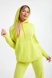 Sweter damski z kapturem ERMANNO FIRENZE