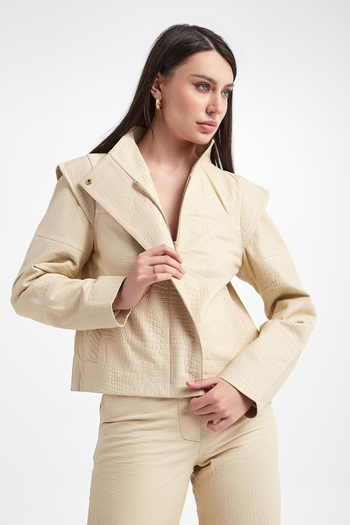 Kurtka damska skórzana NOTES DU NORD