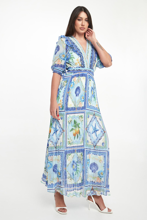 Sukienka szyfonowa maxi HALE BOB