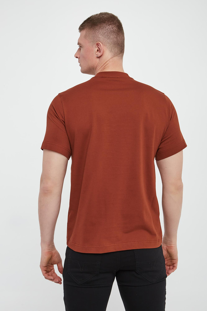 T-shirt męski z logo BURBERRY