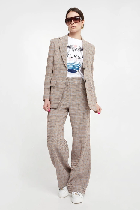 Spodnie damskie lniane Freda WEEKEND MAX MARA