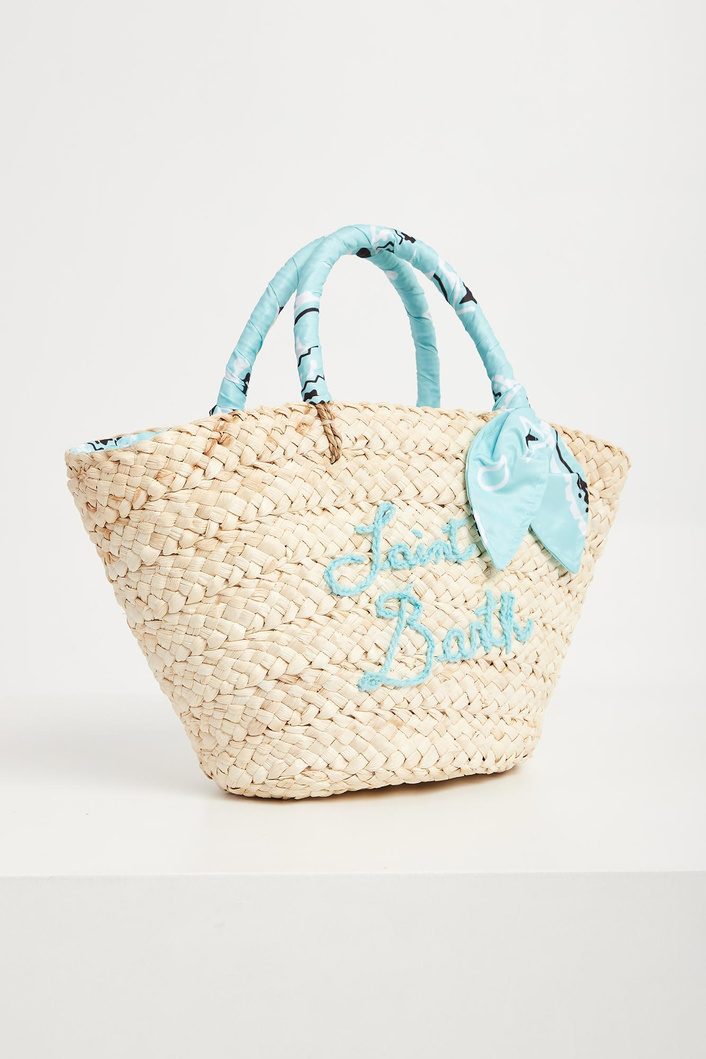 Koszyk damski naturalny Kylie MC2 SAINT BARTH