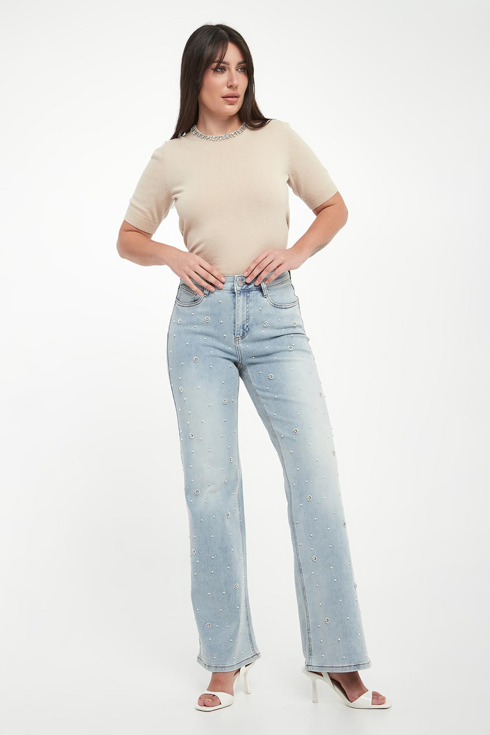 Sweter damski z krótkim rękawem Krissi JOOP!