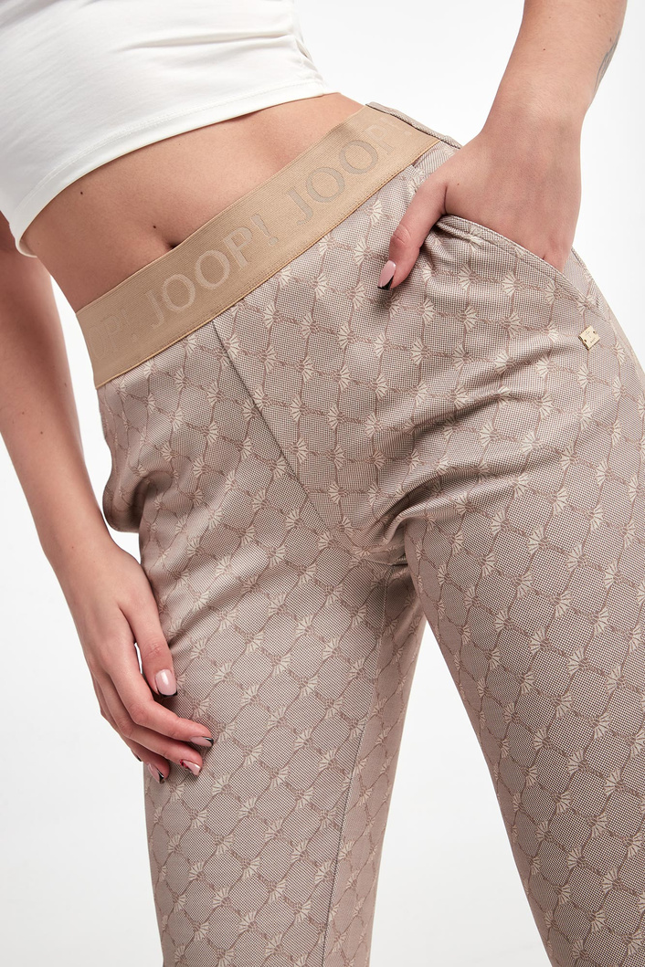 Spodnie damskie z logo JOOP!