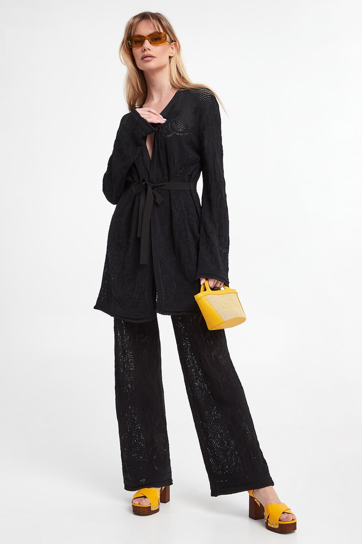 Spodnie damskie ażurowe TWINSET