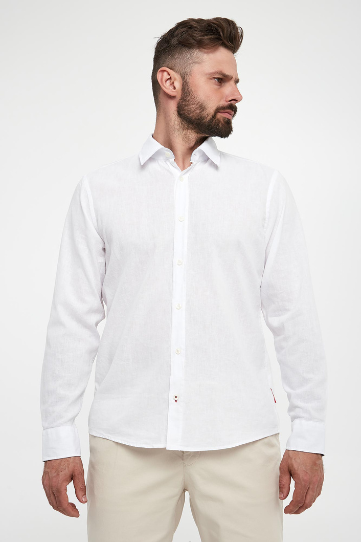 Koszula męska lniana Hanson JOOP! JEANS