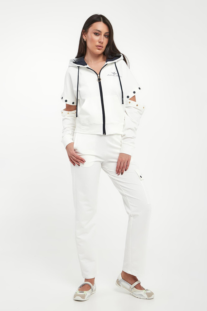 Bluza damska z odpinanymi rękawami AERONAUTICA MILITARE