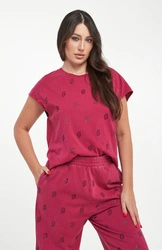 T-shirt damski z cyrkoniami LIU JO