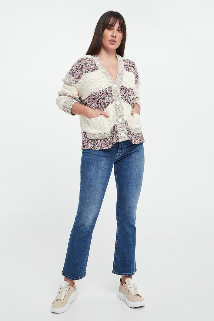 Kardigan damski z wełną Tritone WEEKEND MAX MARA