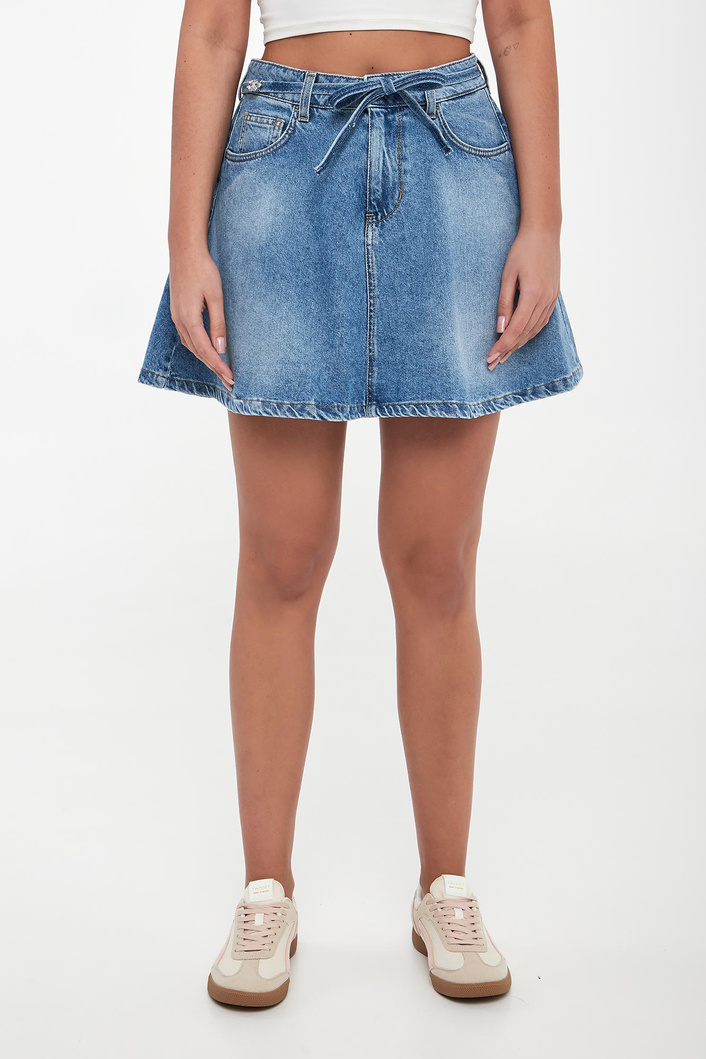 Spódnica jeansowa mini LIU JO