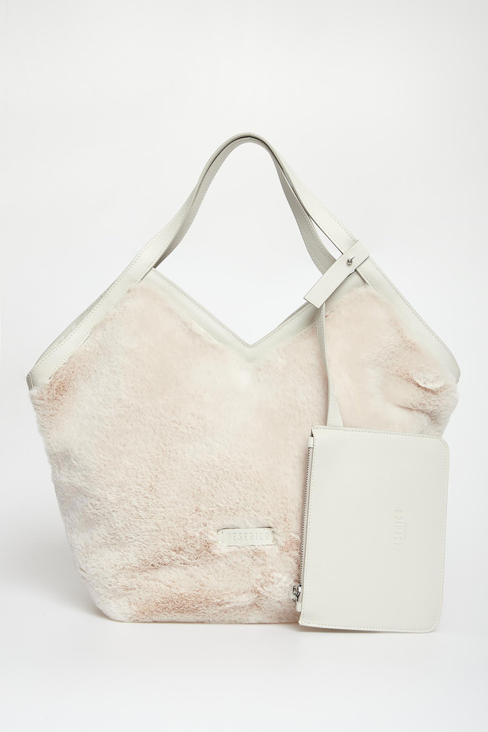 Torebka skórzana shopper PESERICO