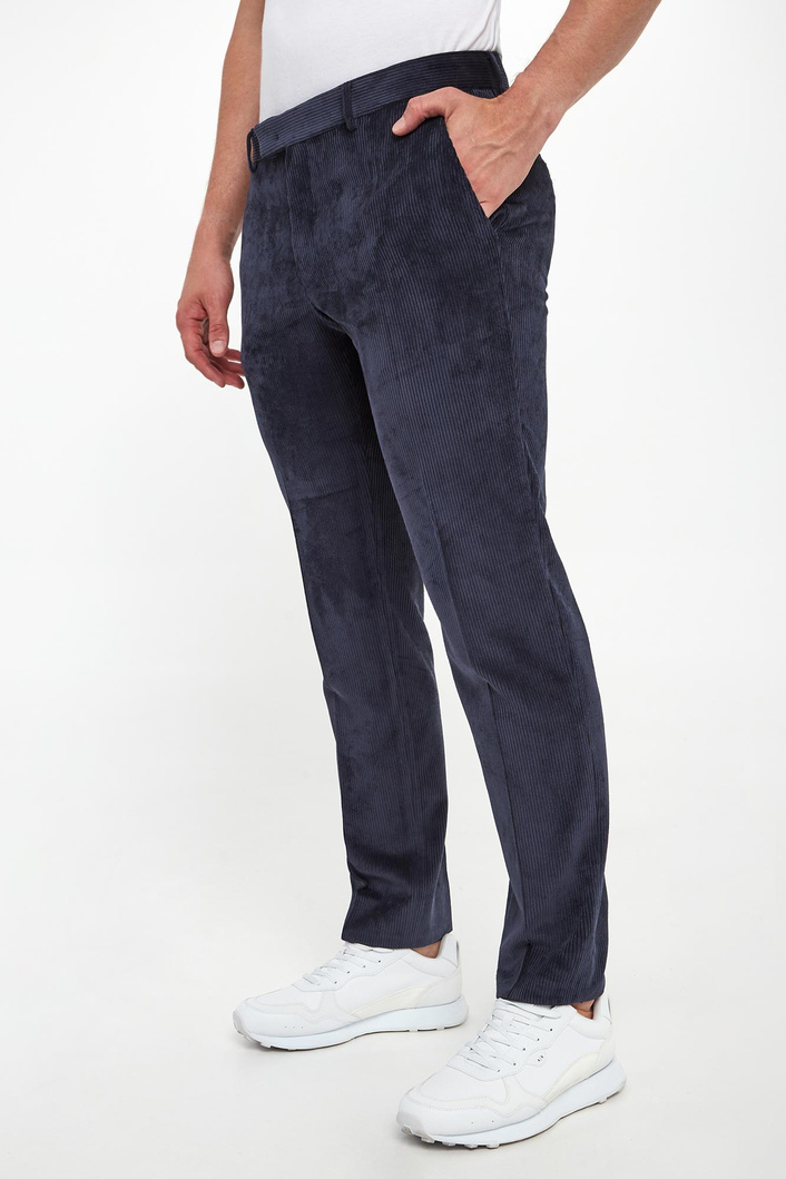 Spodnie męskie sztruksowe KARL LAGERFELD