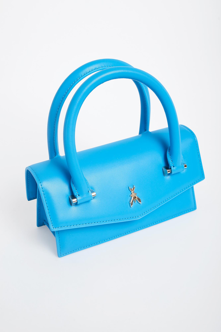 Torebka listonoszka skórzana PATRIZIA PEPE