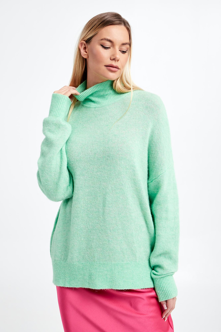 Golf damski z alpaki SAMSØE SAMSØE