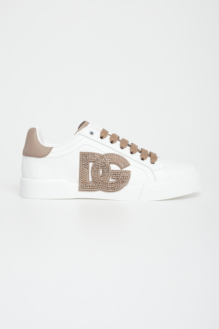 Sneakersy damskie skórzane Portofino DOLCE & GABBANA