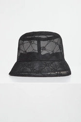 Bucket hat damski ażurowy TWINSET