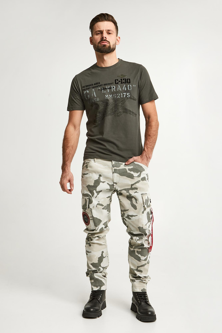 T-shirt męski AERONAUTICA MILITARE