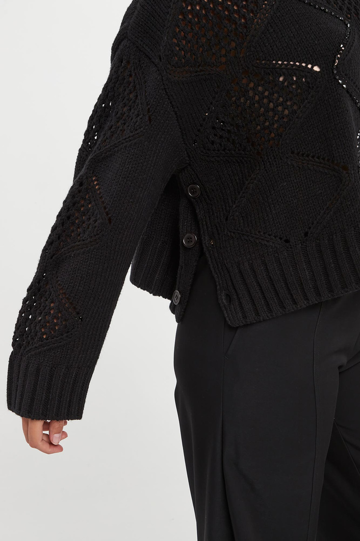 Sweter damski z wełną LIU JO