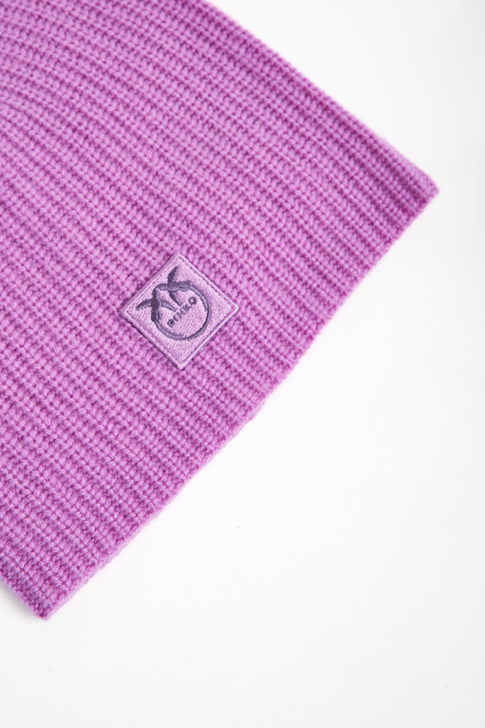 Czapka damska kaszmirowa Mascali PINKO