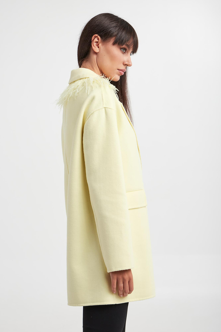 Płaszcz damski wełniany TWINSET