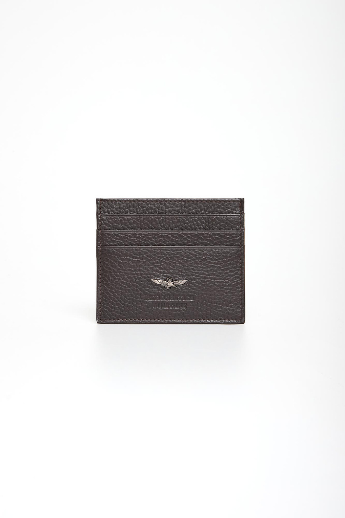 Portfel męski card holder skórzany AERONAUTICA MILITARE