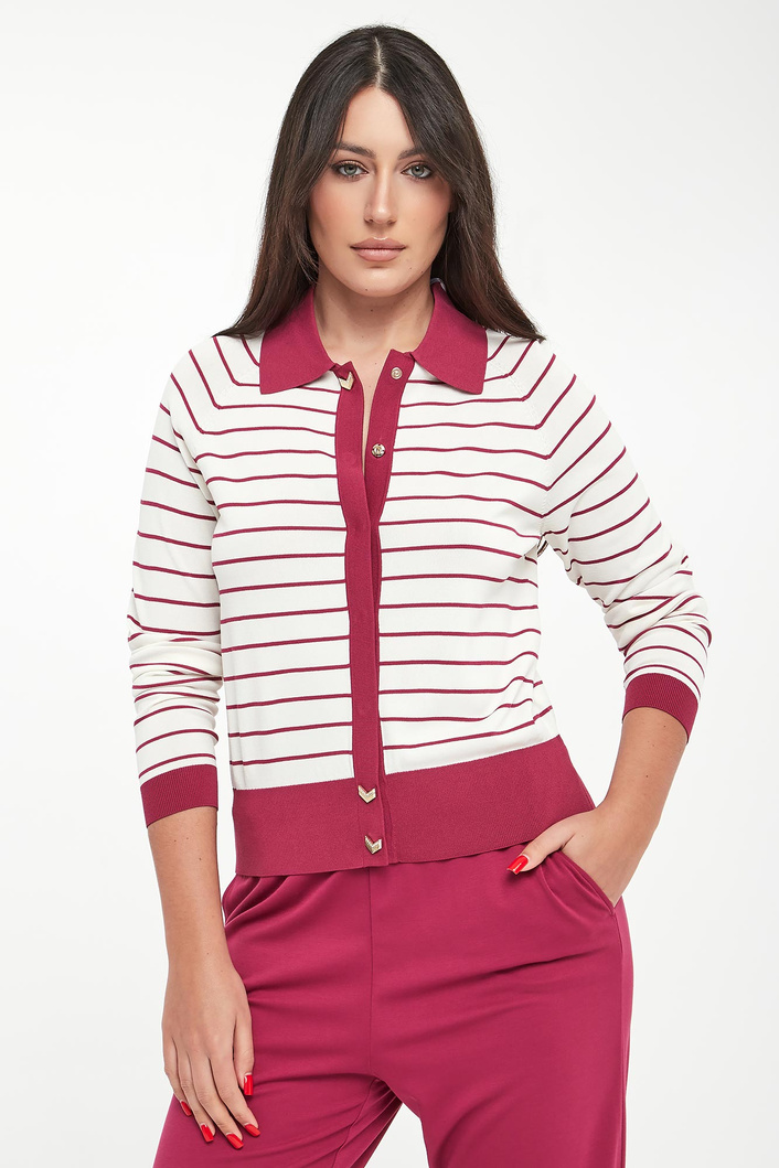 Sweter damski w paski LIU JO