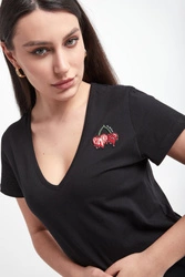 T-shirt damski Turbato PINKO