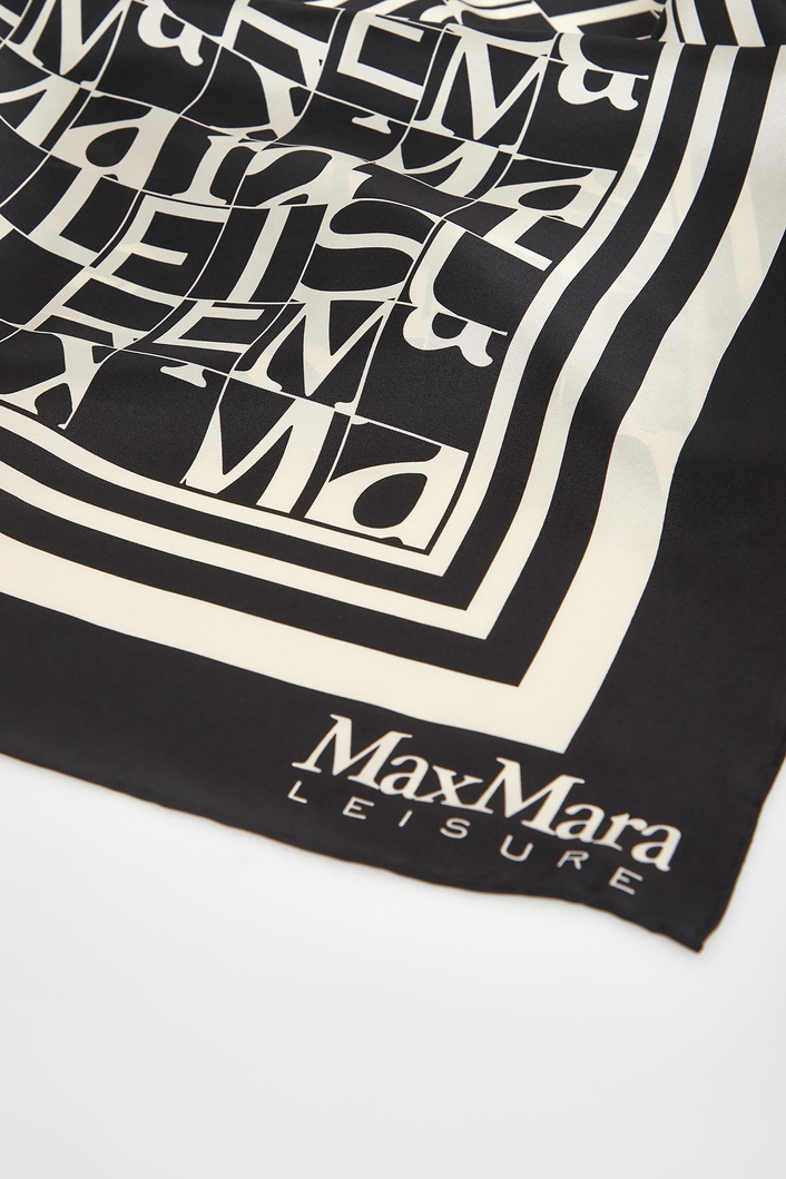 Szal damski jedwabny Mozart MAX MARA LEISURE