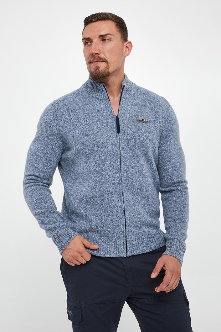 Sweter męski wełniany AERONAUTICA MILITARE