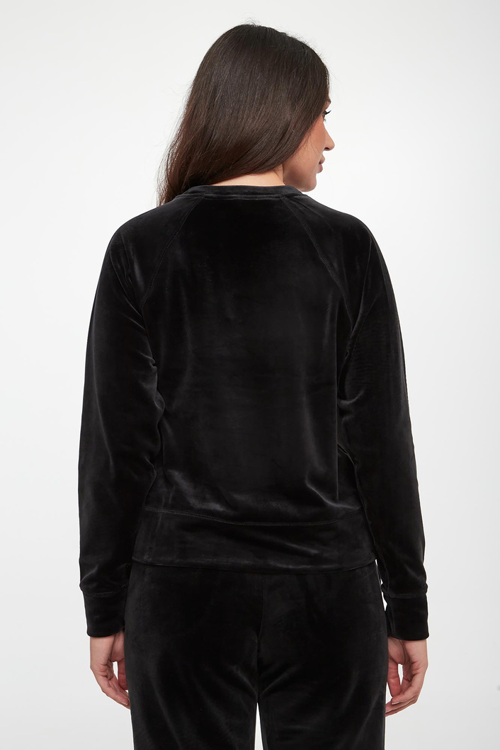 Bluza damska welurowa DKNY