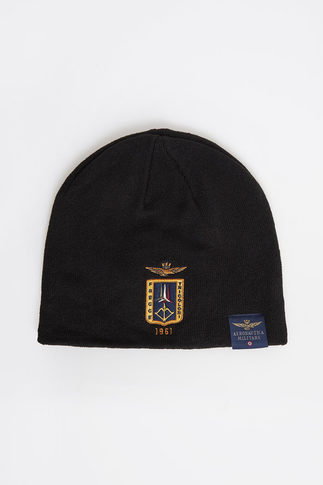 Czapka męska z logo AERONAUTICA MILITARE