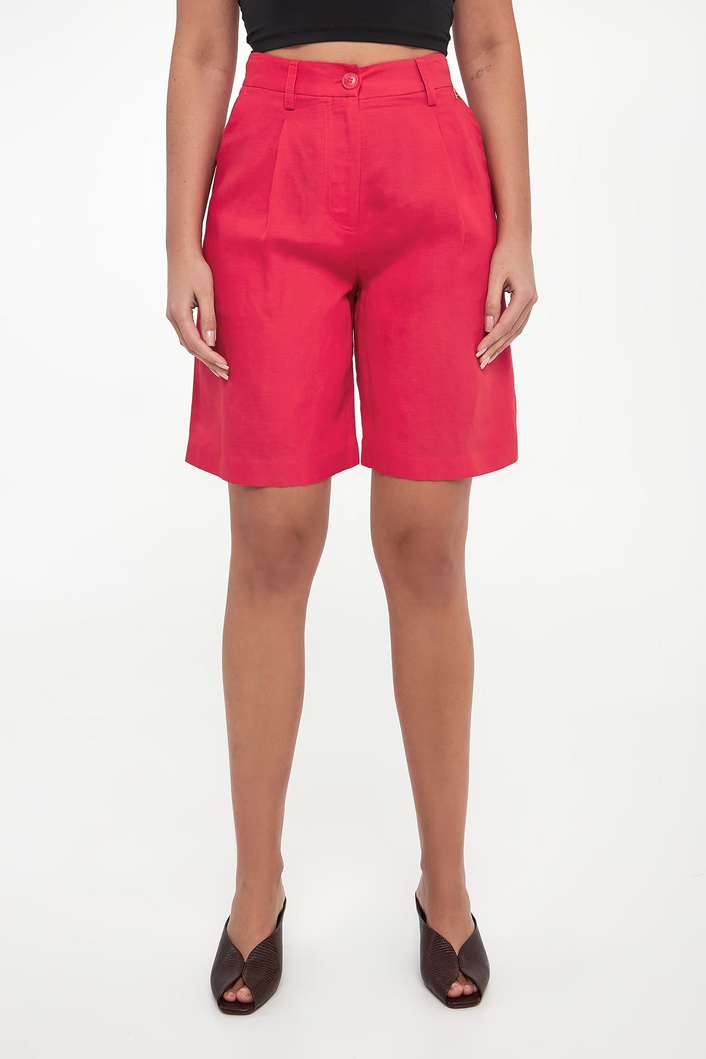 Szorty damskie lniane TWINSET ACTITUDE