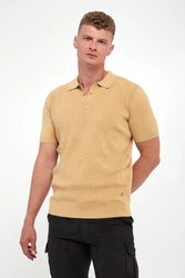 Polo męskie w romby KARL LAGERFELD