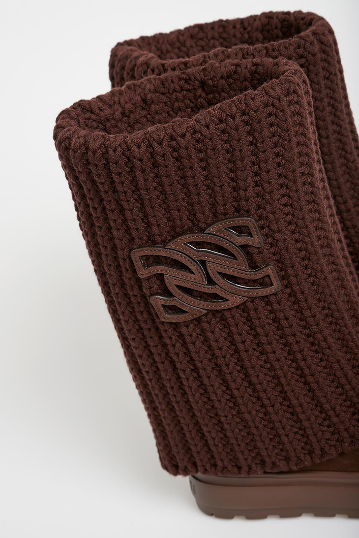 Śniegowce damskie zamszowe CASADEI